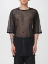 Rick Owens T-shirt  Men Color Black In Black