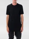 Rick Owens Brad Cotton T-shirt In Black