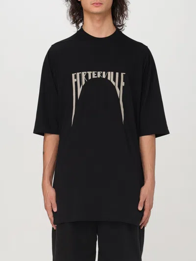 Rick Owens T-shirt  Men Color Black In Schwarz