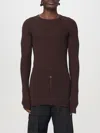 Rick Owens T-shirt  Men Color Brown In Brown