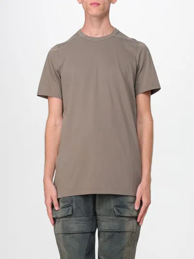 Rick Owens T-shirt  Men Color Camel In Brown