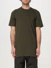 Rick Owens Men Level T-shirt In Waldgrün