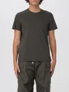 Rick Owens T-shirt  Men Color Green In Gray