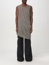 Rick Owens T-shirt  Men Color Grey In Grey