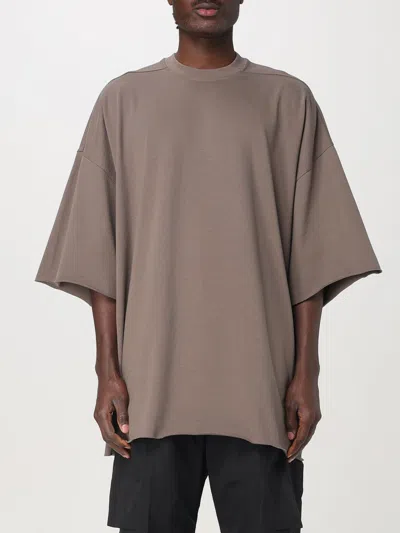 RICK OWENS T-SHIRT RICK OWENS MEN COLOR GREY,G48199020