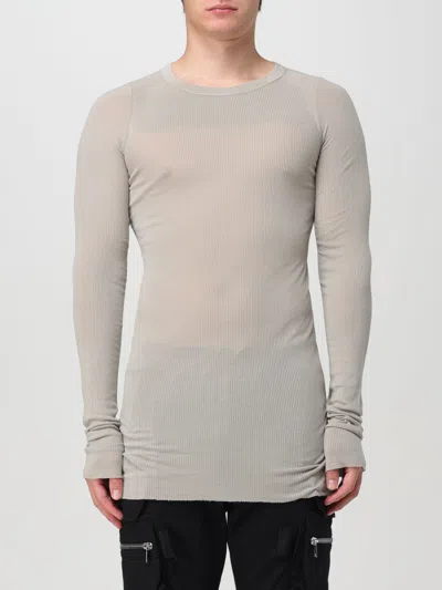 Rick Owens T-shirt  Men Color Grey In Grau