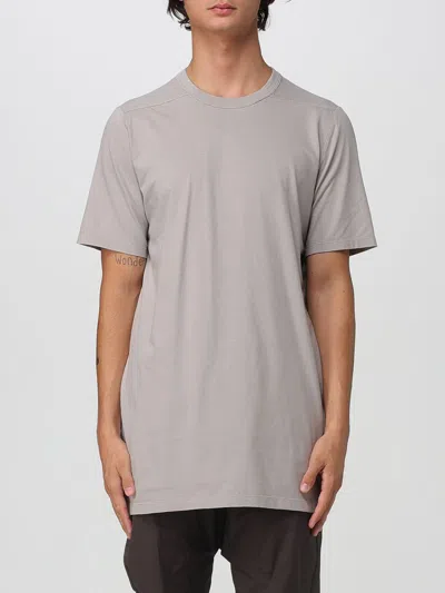 Rick Owens T-shirt  Men Color Grey In Gray