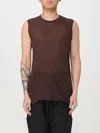 Rick Owens T-shirt  Men Color Mahogany