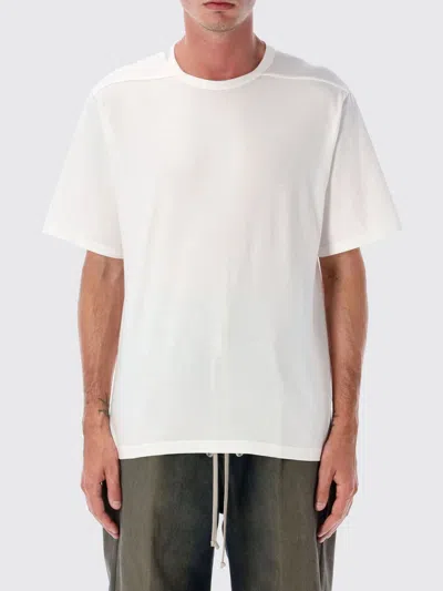 RICK OWENS T-SHIRT RICK OWENS MEN COLOR MILK,H25274246