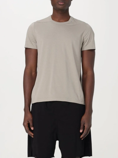 Rick Owens T-shirt  Men Color Pearl In Pearl