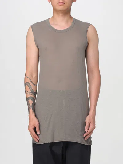 Rick Owens T-shirt  Men Color Rust In Brown