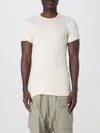 Rick Owens Layered Short Sleeve T-shirt In White