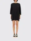 Rick Owens T-shirt  Woman Color Black In Black