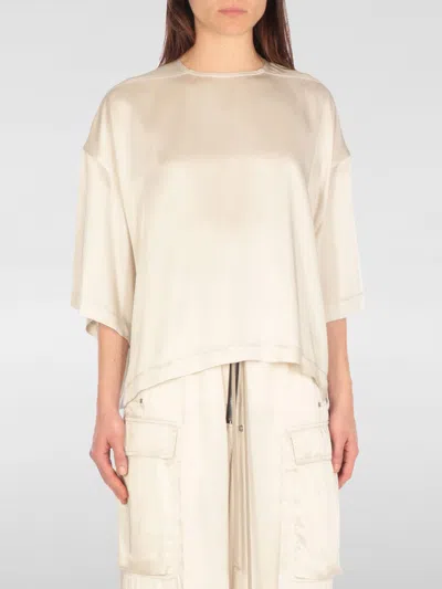 Rick Owens T-shirt  Woman Color Green