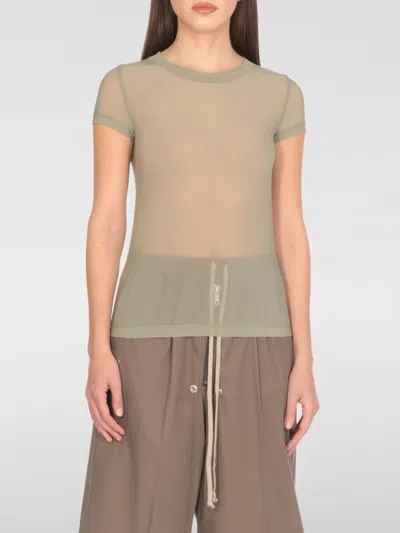 Rick Owens T-shirt  In Tessuto Tecnico Stretch