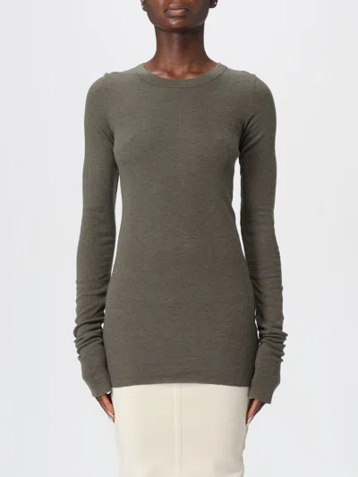 Rick Owens T-shirt  Woman Color Green