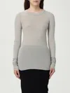 Rick Owens T-shirt  Woman Color Grey In Gray