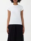 Rick Owens Crew-neck Short-sleeved T-shirt In Milk