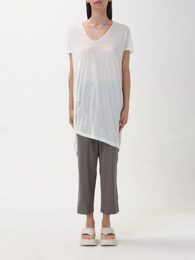 Rick Owens T-shirt  Woman Colour Milk