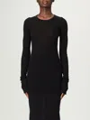 Rick Owens T-shirt  Woman Color Pink In Black