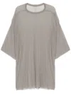 Rick Owens T-shirt Tommy T In Grey