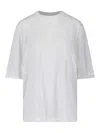 Rick Owens T-shirt In White