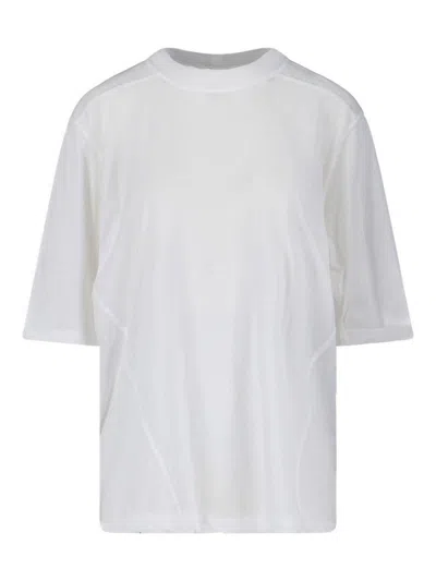 Rick Owens T-shirt In White