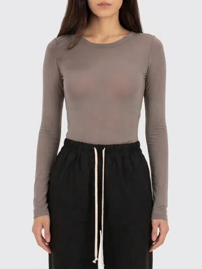 Rick Owens T-shirt  Damen Farbe Grau In Gray