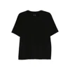 Rick Owens Cotton T-shirt In Black