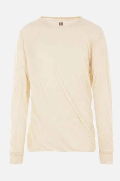 Rick Owens T-shirts And Polos In White