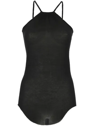 Rick Owens T-shirts And Polos In Black