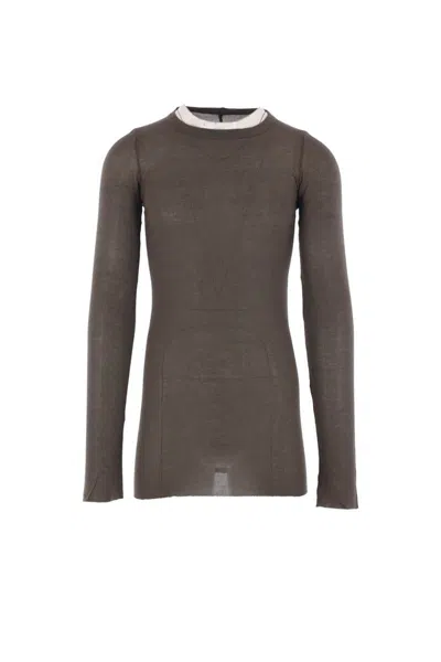Rick Owens T-shirts And Polos In Brown