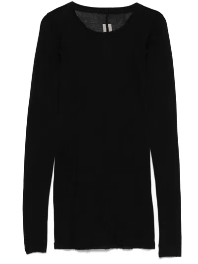 Rick Owens T-shirts And Polos In Black