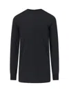 Rick Owens Black Baseball T Sweatshirt In Black