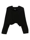 Rick Owens T-shirts And Polos Black In Black