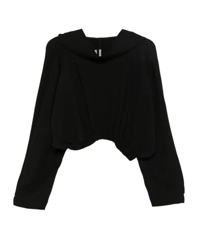 RICK OWENS RICK OWENS T-SHIRTS AND POLOS BLACK