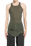 Rick Owens Man Green T-shirts & Tank Tops
