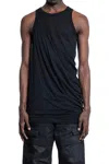 Rick Owens Anthem Tank Top In Black