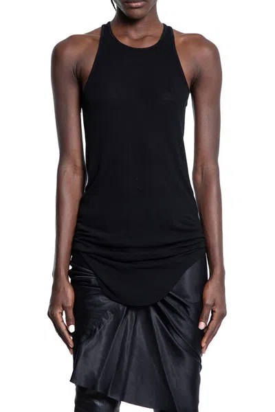 Rick Owens T-shirts & Tank Tops In Black