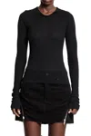 Rick Owens T-shirts & Tank Tops In Black