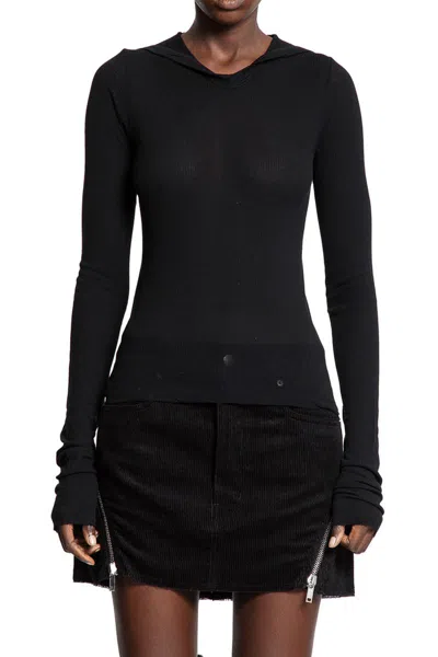 Rick Owens T-shirts & Tank Tops In Black