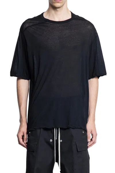 Rick Owens T-shirts & Tank Tops In Black