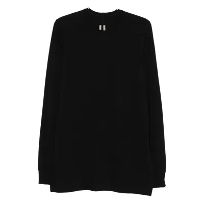 Rick Owens Long-sleeved T-shirt In Blue