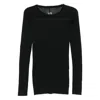 Rick Owens Semi-sheer Long-sleeve Top In Black