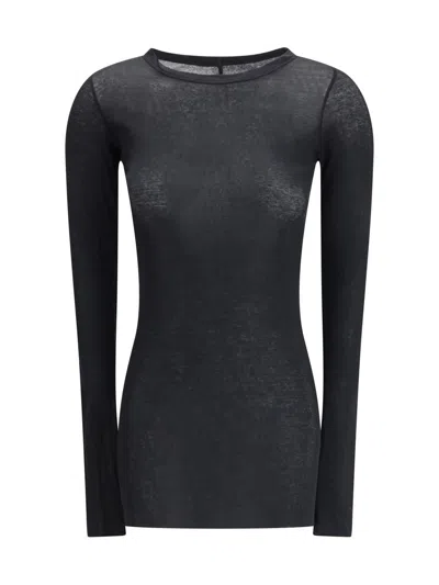 Rick Owens T-shirts In Black