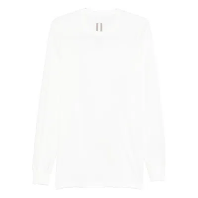Rick Owens Level Long-sleeve T-shirt In White