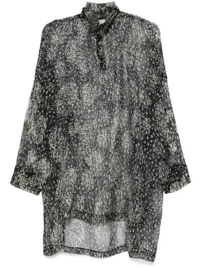 Rick Owens Tabard Top In Black