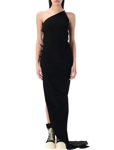Rick Owens Taco Dress In Black