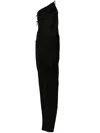 Rick Owens Taco Silk-blend Dress In Black
