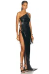 Rick Owens Taco Gown In Black